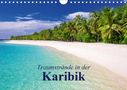 Elisabeth Stanzer: Traumstrände in der Karibik (Wandkalender 2021 DIN A4 quer), Kalender