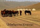 Bernd Becker: Unbekanntes Kirgistan (Tischkalender 2021 DIN A5 quer), KAL