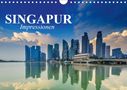 Elisabeth Stanzer: Singapur. Impressionen (Wandkalender 2021 DIN A4 quer), KAL