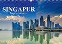 Elisabeth Stanzer: Singapur. Impressionen (Wandkalender 2021 DIN A3 quer), KAL