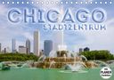 Melanie Viola: CHICAGO Stadtzentrum (Tischkalender 2021 DIN A5 quer), KAL