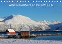 Bernd Becker: Wintertraum Nordnorwegen (Tischkalender 2021 DIN A5 quer), KAL