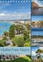 Melanie Viola: Idyllisches Nizza (Tischkalender 2021 DIN A5 hoch), KAL