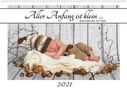 Hetizia :: Fotodesign: Aller Anfang ist klein - Babykalender mit Noah (Wandkalender 2021 DIN A2 quer), Div.