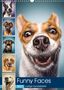 Manuela Und Stefan Kulpa: Funny Faces - Lustige Hundebilder (Wandkalender 2021 DIN A3 hoch), KAL