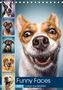 Manuela Und Stefan Kulpa: Funny Faces - Lustige Hundebilder (Tischkalender 2021 DIN A5 hoch), KAL