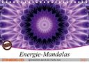 Christine Bässler: Energie - Mandalas, Spiritualität durch die Farbe Lila (Tischkalender 2021 DIN A5 quer), KAL