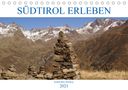 Sascha Stoll: Südtirol erleben (Tischkalender 2021 DIN A5 quer), KAL