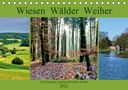 Monika Lutzenberger: Wiesen Wälder Weiher. Der Naturpark Augsburg-Westliche Wälder (Tischkalender 2021 DIN A5 quer), KAL