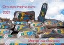 Manfred Bergermann: Om Mani Padme Hum - Mantra des Chenrezig (Wandkalender 2021 DIN A4 quer), KAL