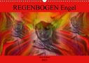 Maria Rohmer: REGENBOGEN Engel (Wandkalender 2021 DIN A3 quer), KAL