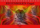 Maria Rohmer: REGENBOGEN Engel (Tischkalender 2021 DIN A5 quer), KAL