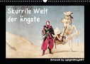 Stefanie Winkler - cglightNingART: Skurrile Welt der Ängste (Wandkalender 2021 DIN A3 quer), KAL
