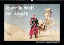 Stefanie Winkler - cglightNingART: Skurrile Welt der Ängste (Wandkalender 2021 DIN A2 quer), KAL