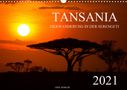 Axel Köhler: Tansania - Tierwanderung in der Serengeti (Wandkalender 2021 DIN A3 quer), KAL