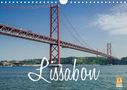 Stefan Becker: Lissabon Stadtansichten (Wandkalender 2021 DIN A4 quer), KAL