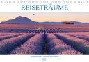 Christine Büchler und Martin Büchler: Reiseträume - Sehnsuchtsziele rund um den Globus (Tischkalender 2021 DIN A5 quer), KAL
