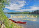 Anita Berger: Einsame Natur - Terminkalender (Tischkalender 2021 DIN A5 quer), KAL