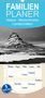 Frank Paul Kaiser: Island - Monochrome Landschaften - Familienplaner hoch (Wandkalender 2021 , 21 cm x 45 cm, hoch), KAL