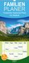 Michael Schepp: Yosemite National Park im Herbst - Familienplaner hoch (Wandkalender 2021 , 21 cm x 45 cm, hoch), Div.