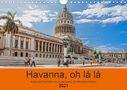 Micaela Abel: Havanna o la la (Wandkalender 2021 DIN A4 quer), KAL