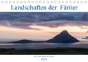 Andreas Klesse: Landschaften Der Färöer (Tischkalender 2021 DIN A5 quer), KAL