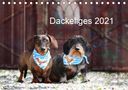 Anja Foto Grafia Fotografie: Dackeliges 2021 (Tischkalender 2021 DIN A5 quer), Div.