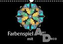 k. A. Lucia: Farbenspiel mit Art Déco (Wandkalender 2021 DIN A4 quer), KAL