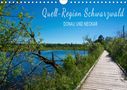 Stefanie Und Philipp Kellmann: Quell-Region Schwarzwald - Donau und Neckar (Wandkalender 2021 DIN A4 quer), KAL