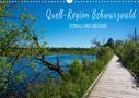 Stefanie Und Philipp Kellmann: Quell-Region Schwarzwald - Donau und Neckar (Wandkalender 2021 DIN A3 quer), KAL