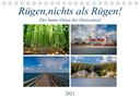 Micaela Abel: Rügen, nichts als Rügen! (Tischkalender 2021 DIN A5 quer), KAL