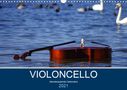 Daniel Hoffmann: VIOLONCELLO - atemberaubende Cellomotive (Wandkalender 2021 DIN A3 quer), KAL