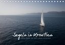 Roman Becker: Segeln in Kroatien (Tischkalender 2021 DIN A5 quer), KAL