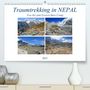 Ulrich Senff: Traumtrekking in NEPAL, Von Jiri zum Everest Base Camp (Premium, hochwertiger DIN A2 Wandkalender 2021, Kunstdruck in Hochglanz), KAL