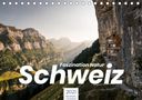 Benjamin Lederer: Schweiz - Faszination Natur (Tischkalender 2021 DIN A5 quer), KAL