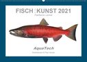 Paul Vecsei: Fisch als Kunst 2021: Pazifische Lachse (Wandkalender 2021 DIN A2 quer), KAL