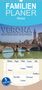 Melanie Viola: VERONA Historisches Stadtherz - Familienplaner hoch (Wandkalender 2021 , 21 cm x 45 cm, hoch), Kalender