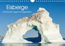 Martin Zwick: Eisberge - Grönlands magische Eisgestalten (Wandkalender 2021 DIN A4 quer), KAL