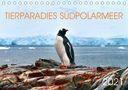 Manfred Bergermann: Tierparadies Südpolarmeer (Tischkalender 2021 DIN A5 quer), Kalender