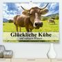 Elisabeth Stanzer: Glückliche Kühe auf saftigen Wiesen (Premium, hochwertiger DIN A2 Wandkalender 2021, Kunstdruck in Hochglanz), KAL