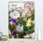 Gisela Kruse: Iris im Garten (Premium, hochwertiger DIN A2 Wandkalender 2021, Kunstdruck in Hochglanz), KAL