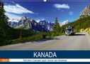 Hans-Gerhard Pfaff: KANADA Mit dem Camper quer durch die Rockies (Wandkalender 2021 DIN A2 quer), KAL