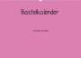 Nina Tobias: Bastelkalender - Pink (Wandkalender 2022 DIN A2 quer), KAL