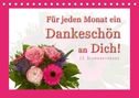 Christoph Hähnel: Für jeden Monat ein Dankeschön an Dich! - 12 Blumensträuße (Tischkalender 2022 DIN A5 quer), Kalender