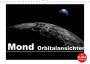 Linda Schilling: Mond Orbitalansichten (Wandkalender 2022 DIN A4 quer), KAL