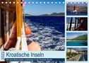 Silke Liedtke Reisefotografie: Kroatische Inseln - Mit dem Motorsegler unterwegs in der Kvarner Bucht (Tischkalender 2022 DIN A5 quer), Kalender