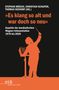 „Es klang so alt und war doch so neu.“ Silhouette eines Dirigenten in Orange mit erhobenem Taktstock auf schwarzem Hintergrund., Buch