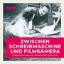 "Zwischen Schreibmaschine und Filmkamera. Literaten und ihr Verhältnis zum Film." Ein Mann und eine Frau lesen im Gras.