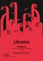 "Libretto. treibhaus. Jahrbuch für die Literatur der fünfziger Jahre 22·2026. Herausgegeben von Günter Häntzschel, Sven Hanuschek, Ulrike Leuschner. et+k."

Rote, gebogene Formen auf schwarzen Hintergrund, Logo unten links., Buch
