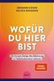 "WOFÜR DU HIER BIST" in großen Buchstaben auf farbigem Hintergrund. Darunter: Human Design, Abkürzung zur Selbsterkenntnis.